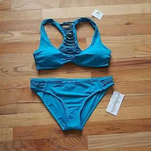 New Tinibikini Teal Bikini